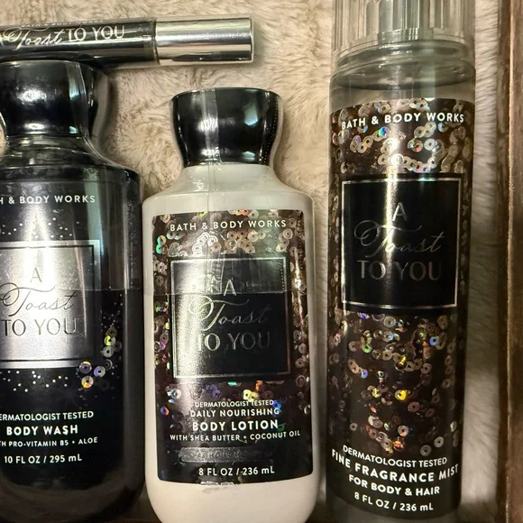 Bath & Body Works “A Toast To You” fragrance set. - Picture 2 of 7